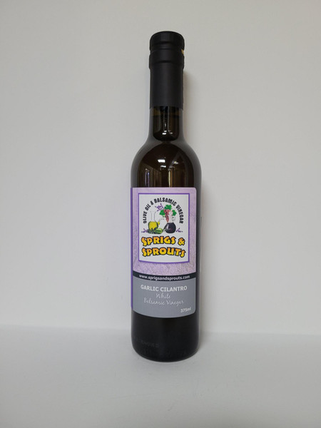 White Garlic Cilantro Vinegar