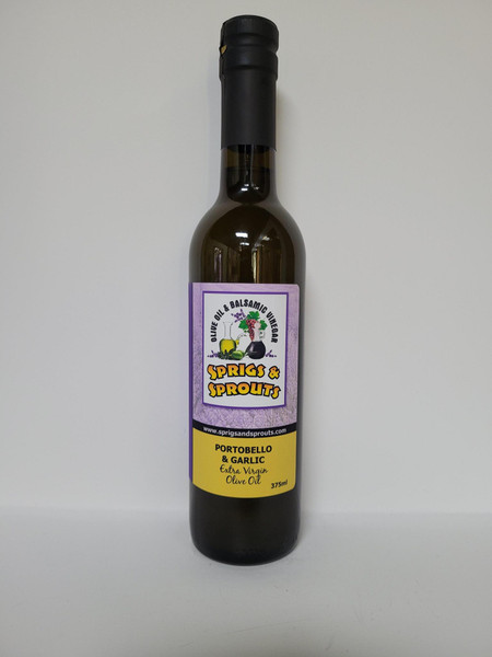 Portobello and Garlic Olive Oil