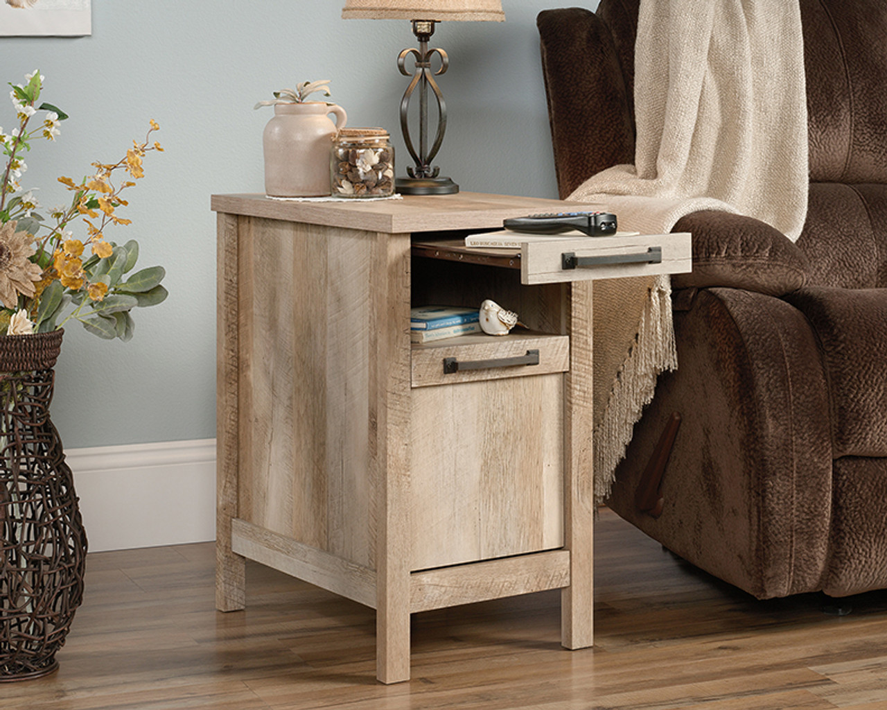 sauder chairside table