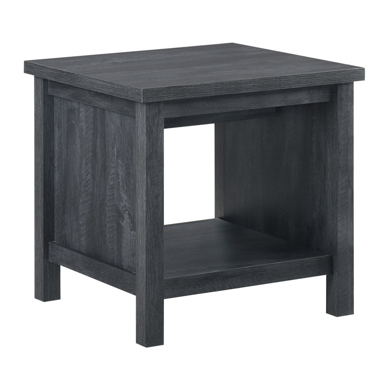 dark gray side tables