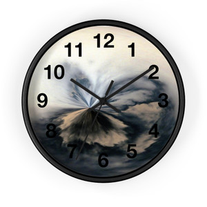 Title: Classic Style Fode Floral Grey Wall clock | Fodeliah