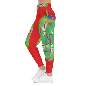 Title: Fode Unisex Spiral Maze Athletic Joggers (AOP) | Fodeliah