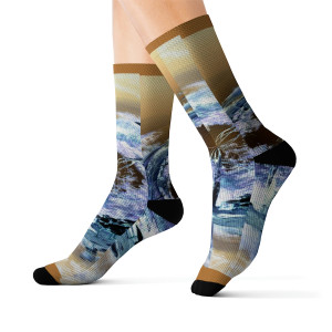 Title: Sublimation Unisex C-Portal Socks | Sublimation Socks | Fodeliah