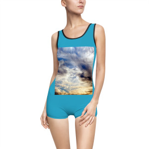 Title: Fode Sunny Vintage Swimsuit (AOP)  | Fodeliah