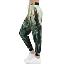 Fode Unisex Spike  Green Athletic Joggers