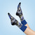 Title: Unisex Fode Floral Blues Sublimation Crew Socks-Classic Style Crew Socks | Fodeliah