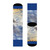 Title: Fode Sky Blues Mixed Sublimation Crew Socks-Classic Style Crew Socks | Fodeliah