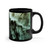 Title: Fode Spike Green Black Mug | Classic Style-Black Mug | Fodeliah