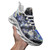 Title: Fode Floral Blues Unisex Bounce Mesh Knit Sneaker| Classic Style Sneaker | Fodeliah