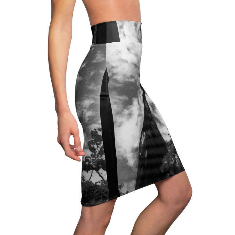 Fode Zone Bold Women's Pencil Skirt