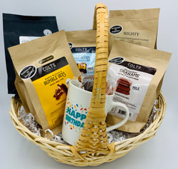 Colts Crema Coffee & Gift Bags Basket