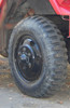 M35A2 rim and tire, used