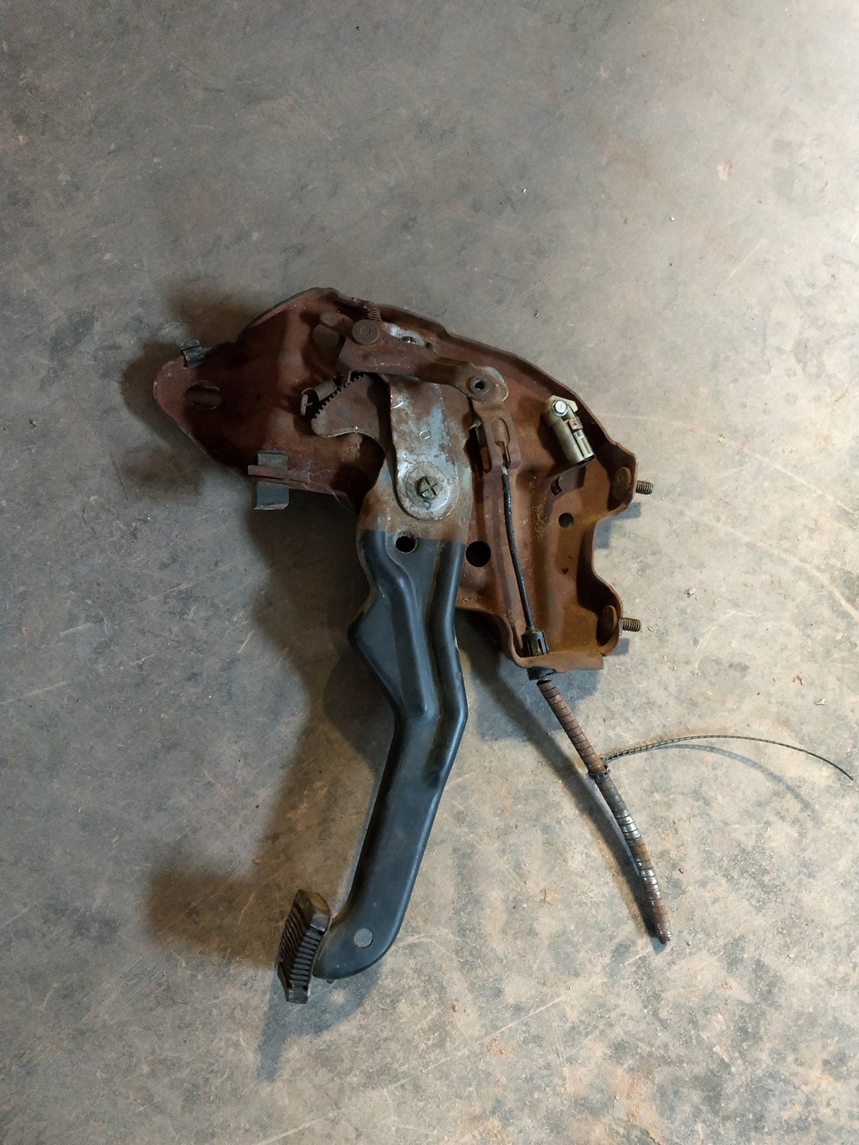 Parking brake pedal Hillbilly Wizard