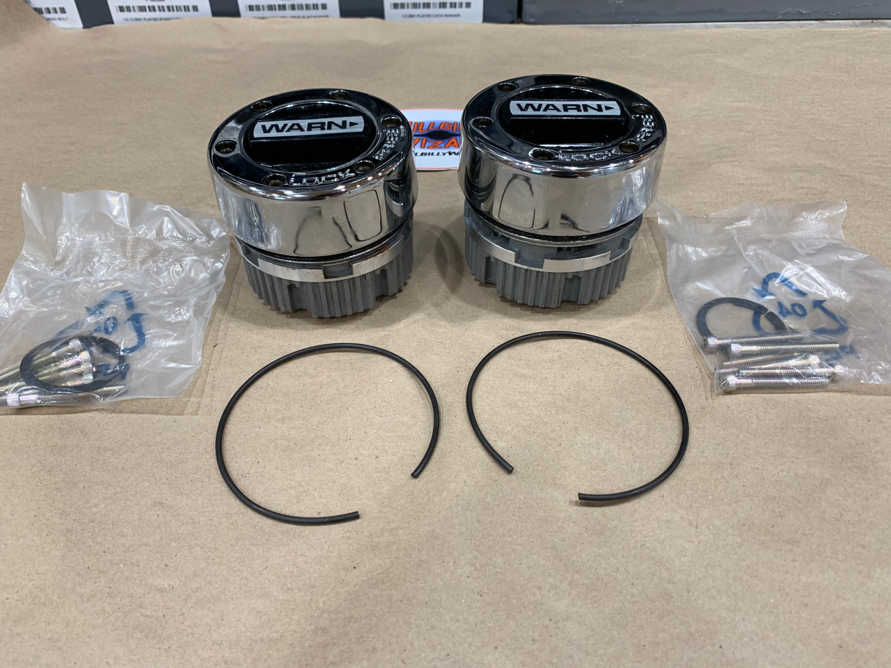 WARN Standard Locking Hub Kit 19 Spline DANA 44 Hillbilly Wizard
