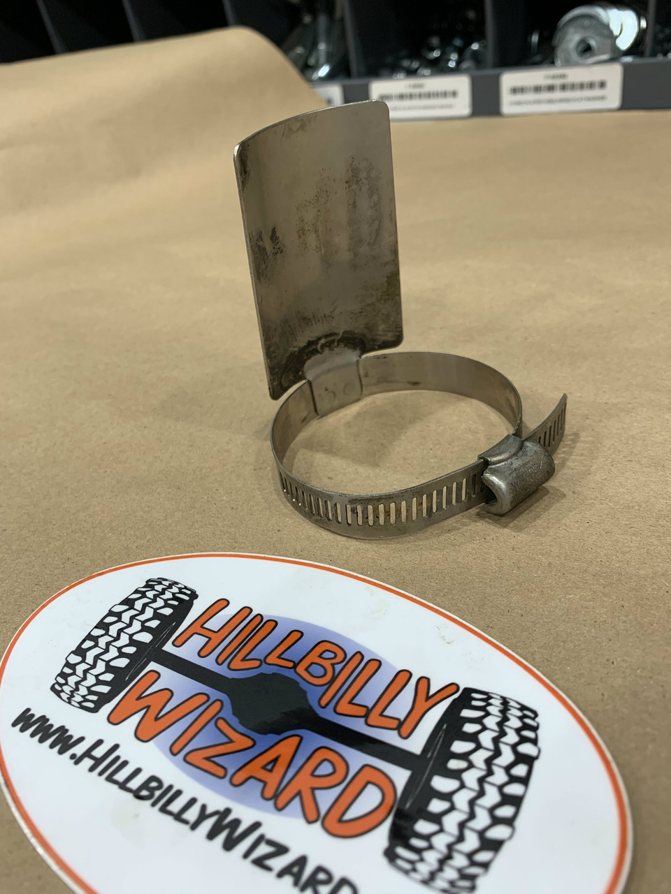 CUCV Radiator Hose Clamp/Shield Hillbilly Wizard