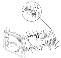 Engine oil cooler lines (Item 2 and Item 25)