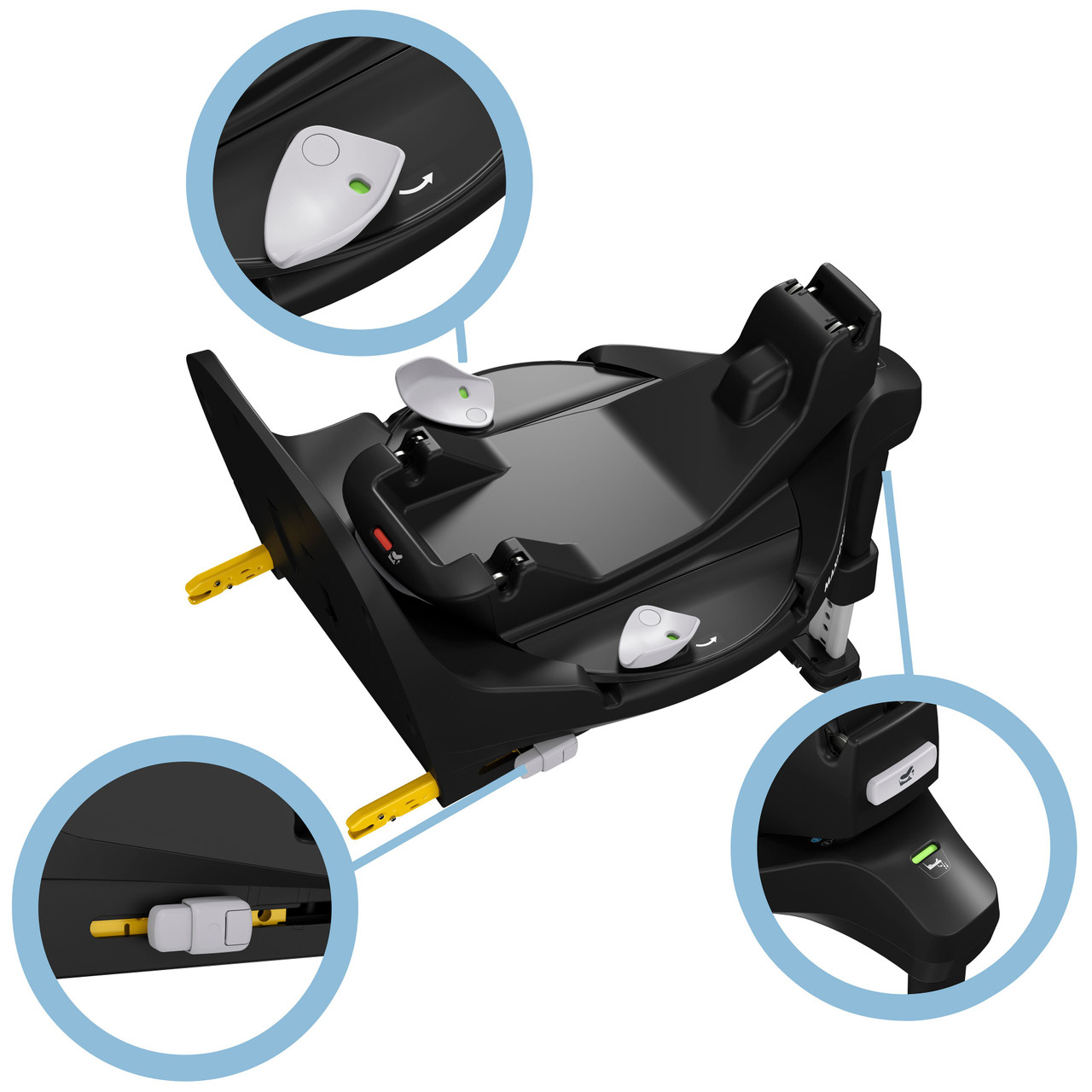 Maxi-Cosi + Base Siège Auto ISOFIX FamilyFix, Nospelt