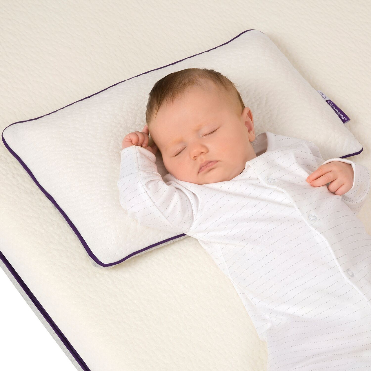 clevamama foam baby pillow