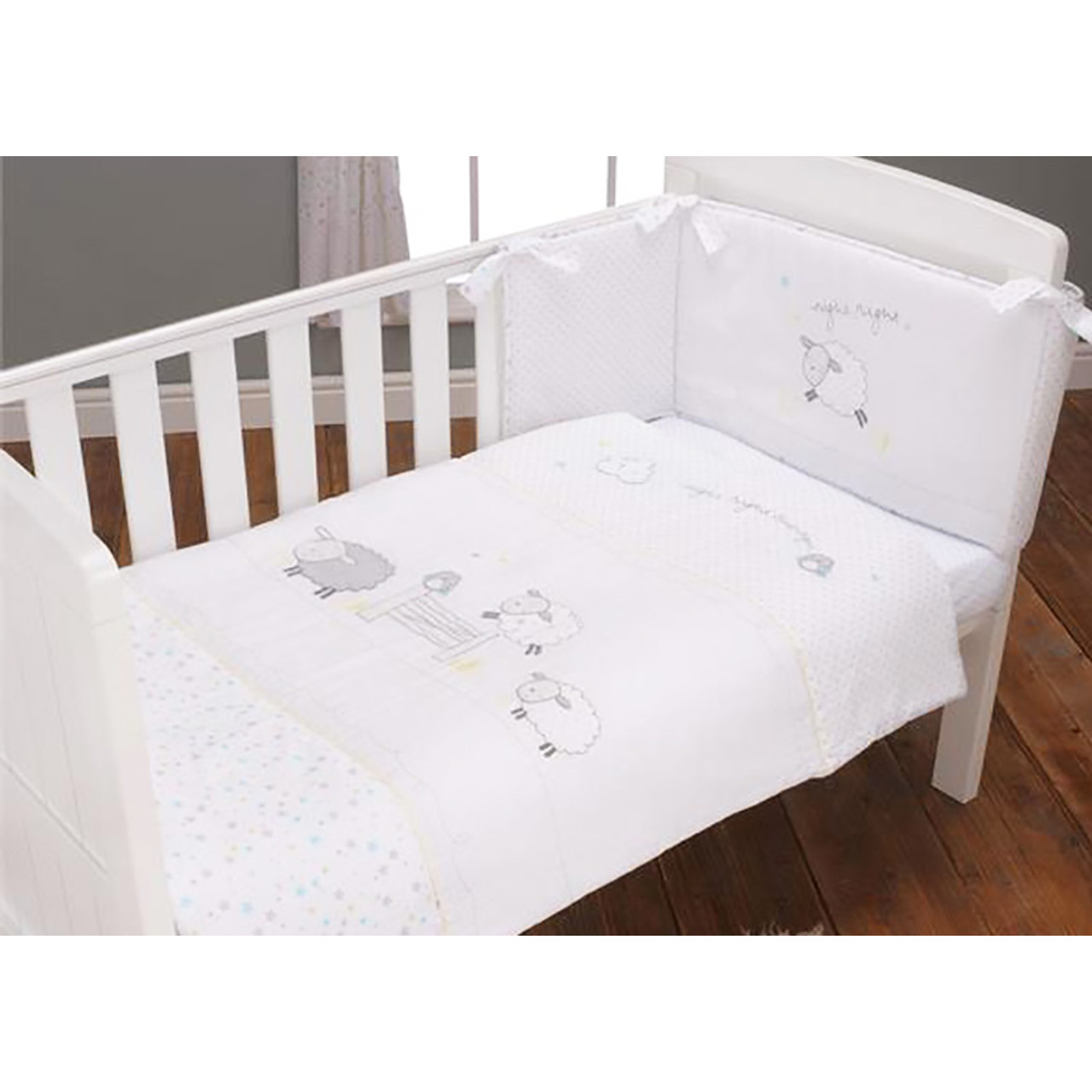 sheep cot bedding set