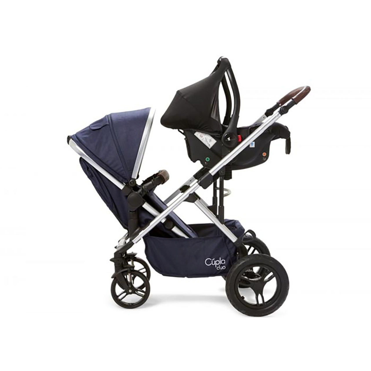 cupla duo twin pram