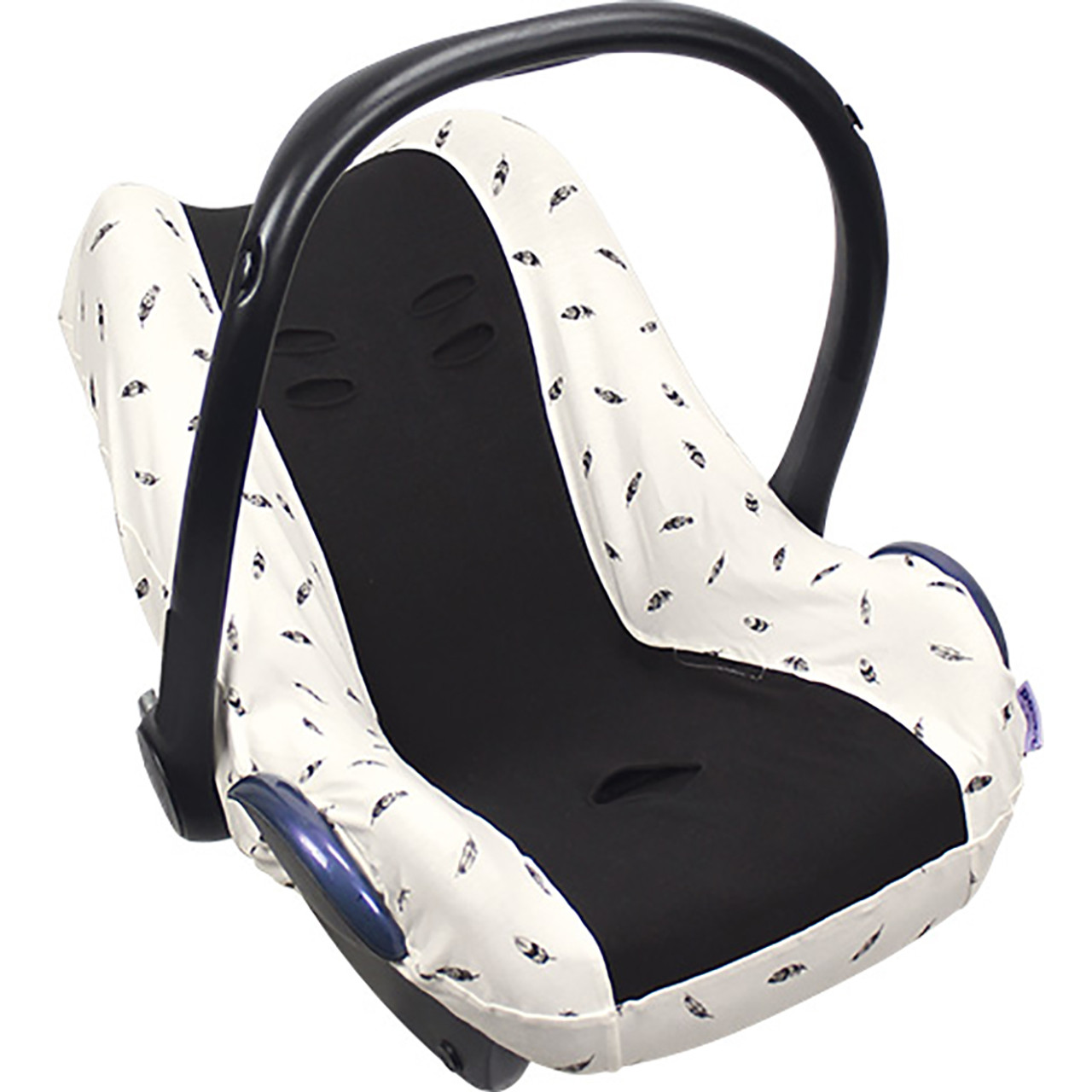 Trechter webspin Kinderrijmpjes Booth Dooky Seat Cover 0m+ Black Feather