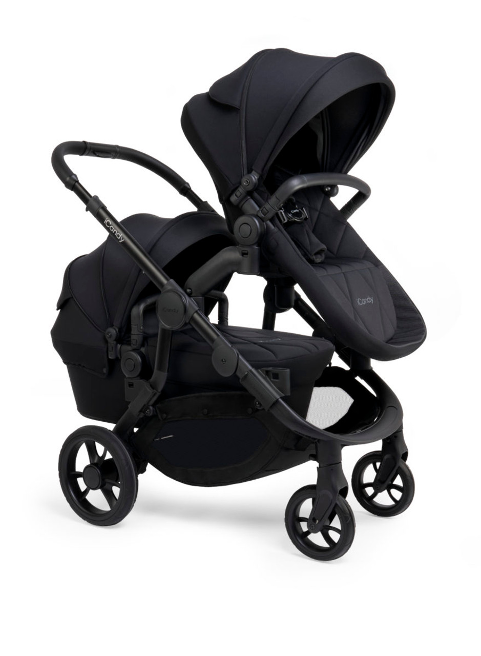 icandy double pram pushchair