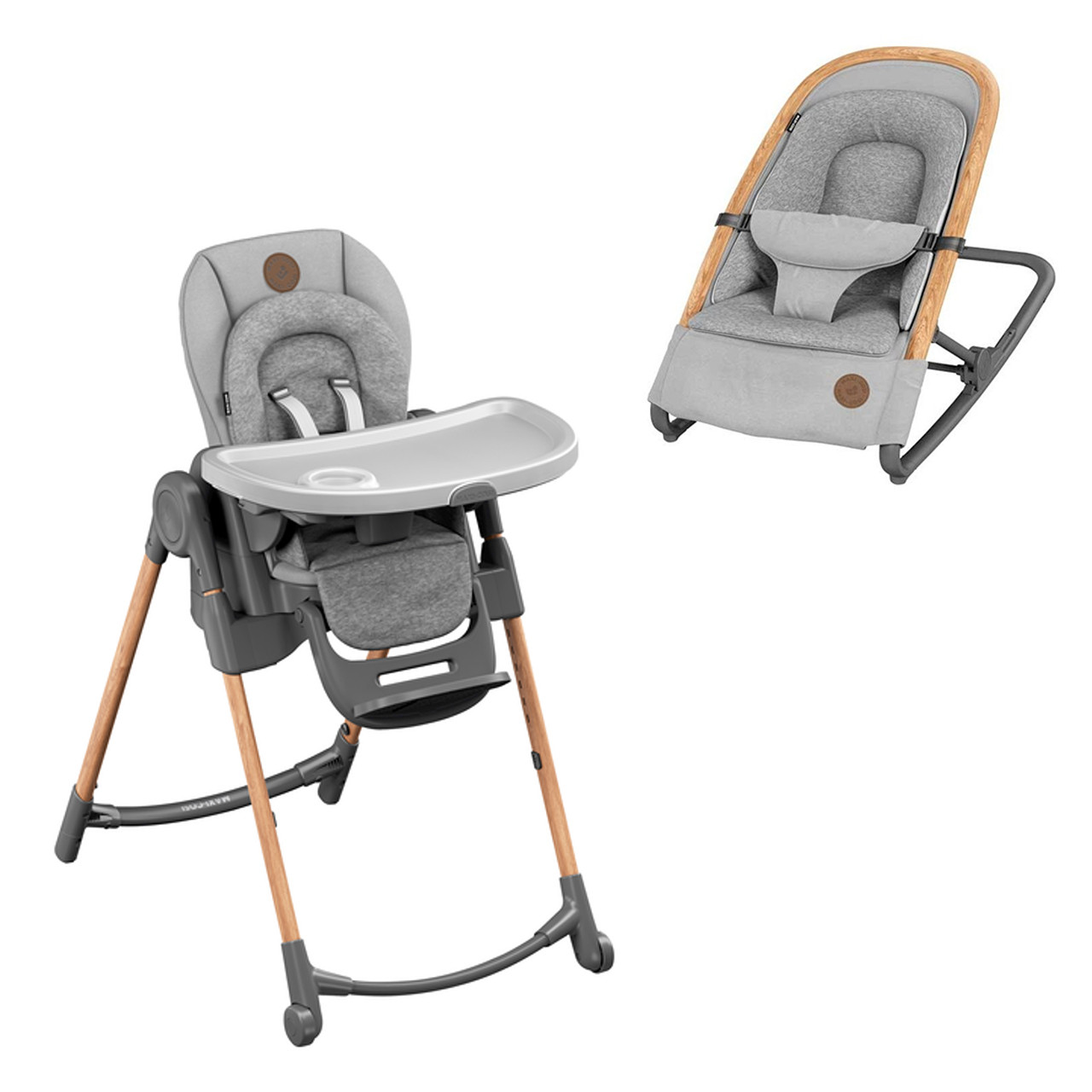 Maxi Cosi Minla Highchair & Kori Bouncer Bundle - Eurobaby