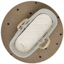 The Little Green Sheep Natural Moses Basket Mattress