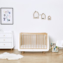 Snuzkot Skandi Style Cot Bed - Natural