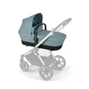 Cybex EOS Buggy & Accessories Bundle - Taupe Frame - Sky Blue