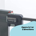 Safety 1st Simply Close Stair Gate - Black