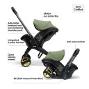 Doona i Infant Car Seat & Stroller - Desert Green