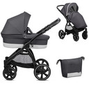 Noordi 2in1 Sole Go Pram & Pushchair - Antracite