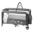 Jane Duo Level Travel Cot & Toys, Stars