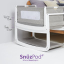 SnuzPod 4 Bedside Crib - Dusk