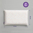 Clevamama Toddler Pillow Case 2 Pack - Grey