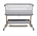 Babylo Cozi Sleeper 2 Crib - Flint/Woodlook