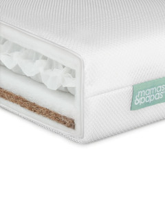 Mamas & Papas Premium Dual Core Cotbed Mattress 