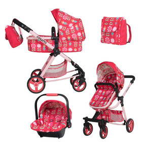 Cosatto Giggle Quad & Carseat Doll Set