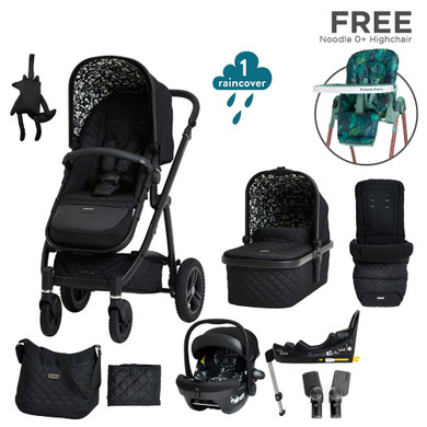 Cosatto Wow 2 Everything Bundle - Silhouette + FREE Noodle Highchair 