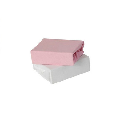 Baby Elegance Jersey Fitted Sheets - Pink