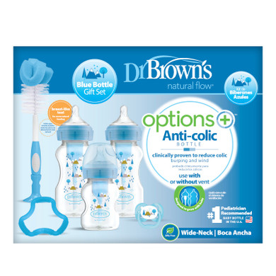 Dr.Browns Options+ Anti-Colic Gift Set Blue