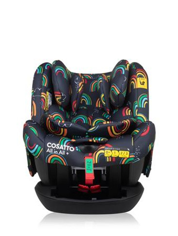 Cosatto All In All Group 0+/1/2/3 Car Seat - Disco Rainbow