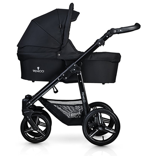 venicci grey denim travel system