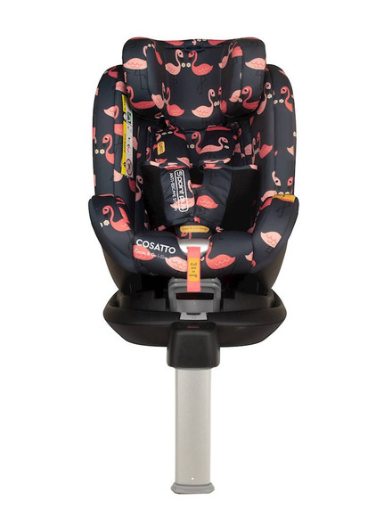 Cosatto Come & Go i-Size i-Rotate Car Seat - Pretty Flamingo