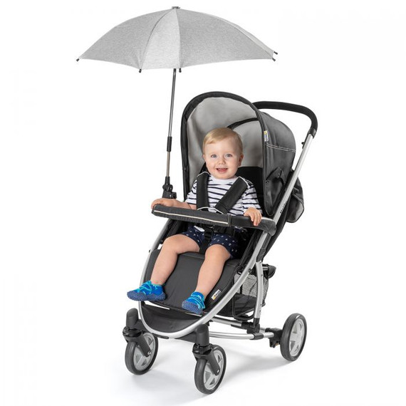 Universal Parasol For Prams & Strollers - Grey