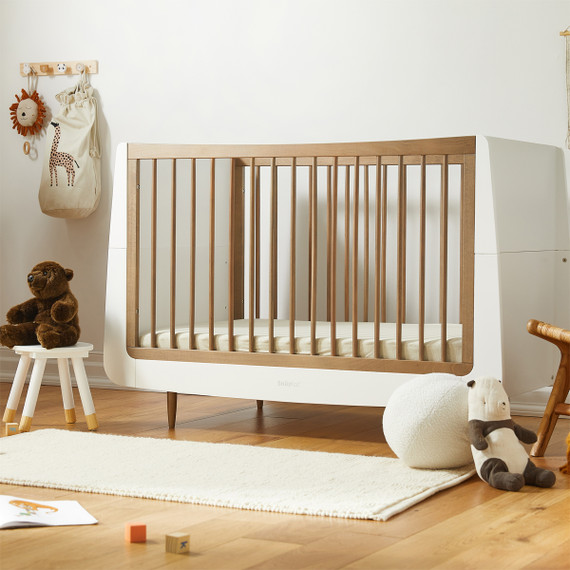 SnuzKot Skandi Style Cot bed - The Natural Edit - Walnut