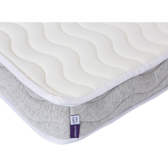 Clevamama Clevafoam Pocket Sprung Mattress - Cot Bed