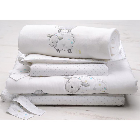 Silver Cloud 3 Piece Bedding Set - Counting Sheep