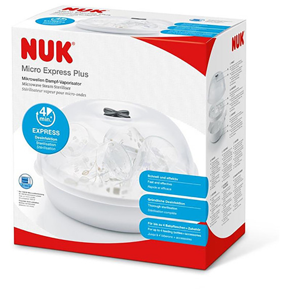 NUK Micro Express Plus Mirowave Steam Steriliser